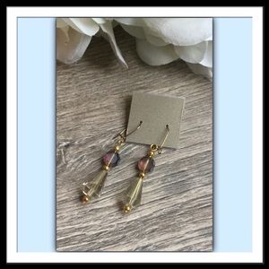 Chiaroscuro Designs crystal bead earrings